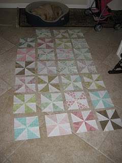 Progress on Cora’s Quilt