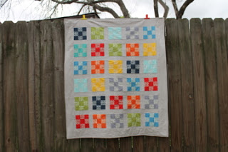 Easy, Pezzy Baby Quilt, a tutorial