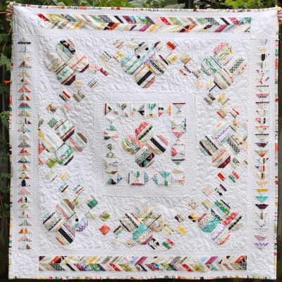 Lucky, a Selvage Medallion Quilt