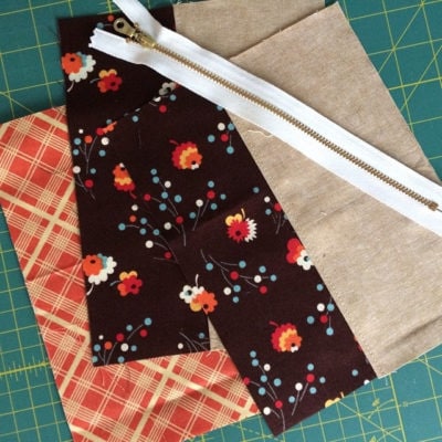 Flower Pouch {small finishes are finishes!}