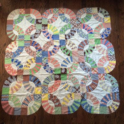 Pickle Dish Quilt Top {A Finish!}