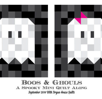 Boos and Ghouls: Making Eyes, Feet, and Bow {Quilt Along}