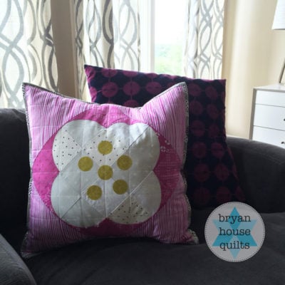 Dogwood Pillow {A Sizzix Tutorial}