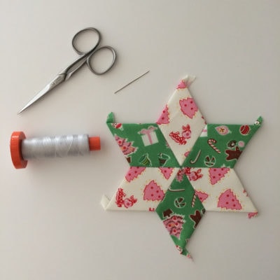 Making EPP Stars with Fabric Scraps {Sizzix Post}