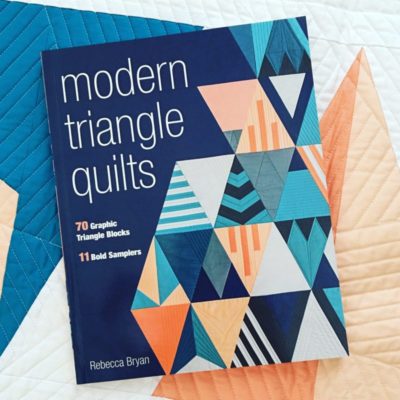 Introducing Modern Triangle Quilts