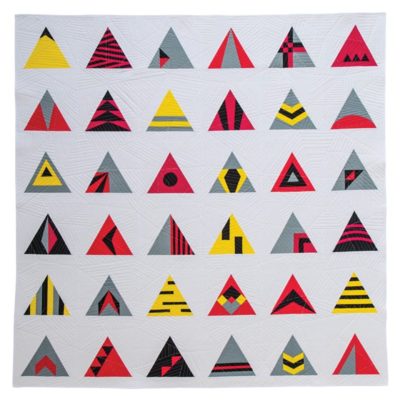 Equilateral Sampler {Modern Triangle Quilts}