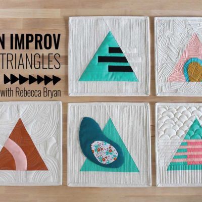 Design Improv with Triangles {Registration is now Open!}