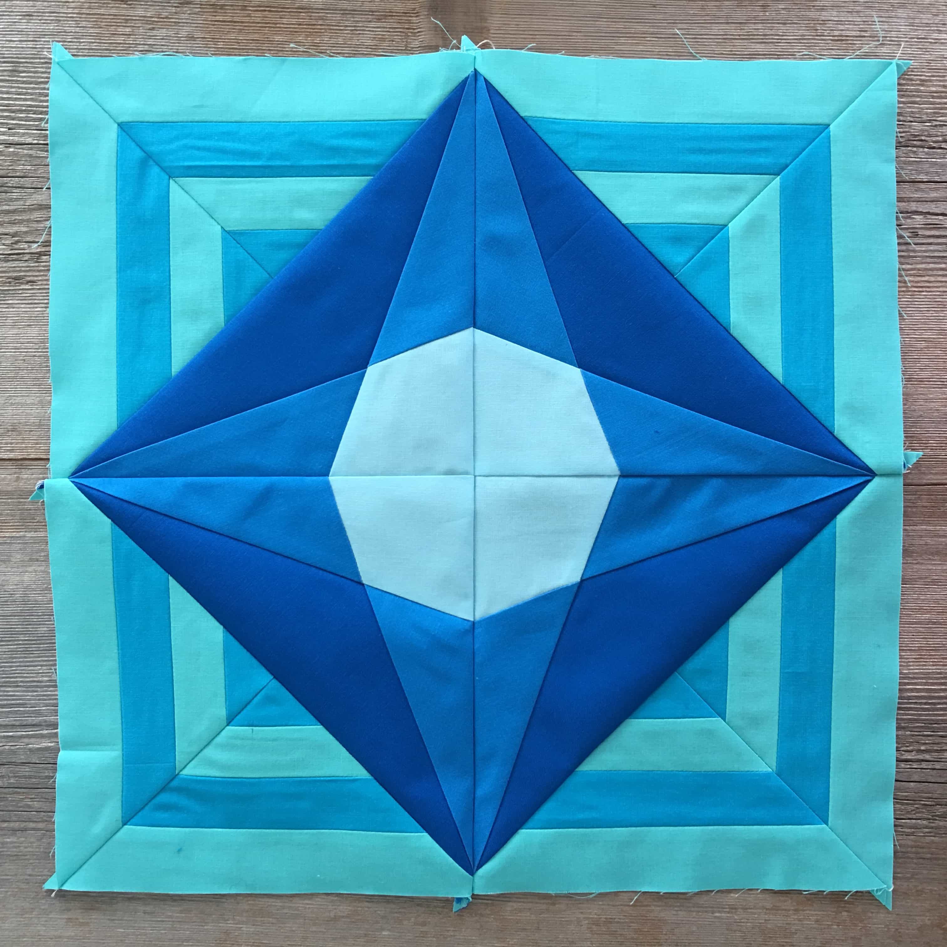 Week 1 {Modern Triangle Medallion Quilt Along}