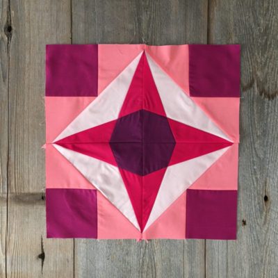 Week 6 {Modern Triangle Medallion Quilt Along}