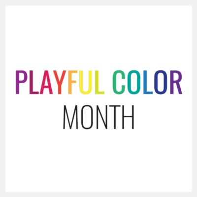 Announcing Playful Color Month