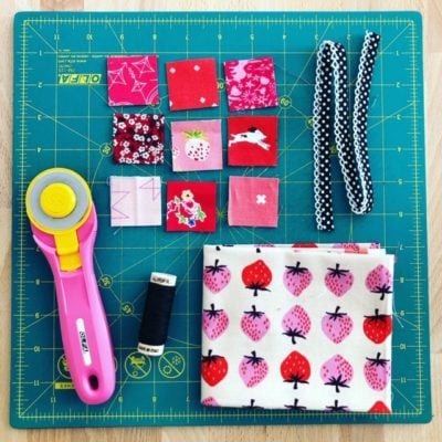 First Finish for 2019 – Strawberry Pin Cushion