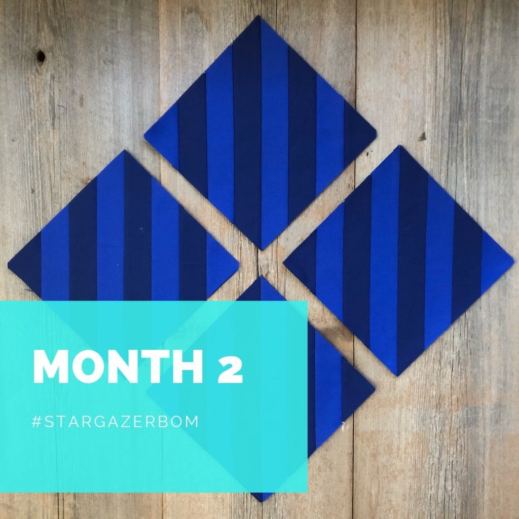 Stargazer Block of the Month, Month 2, Rebecca Bryan