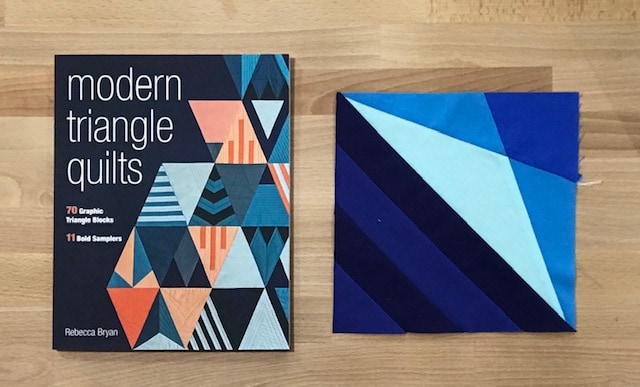 Modern Triangle Quilts, Bryan House Quilts