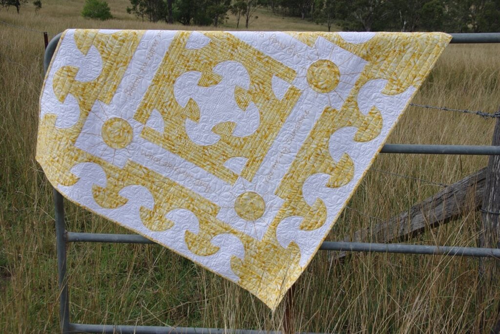 Sunshine, quilt by Sunflower Stitcheries & Quilting