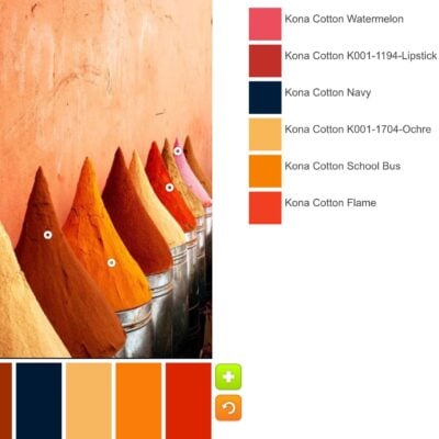 Color Palettes: Start With a Favorite Fabric