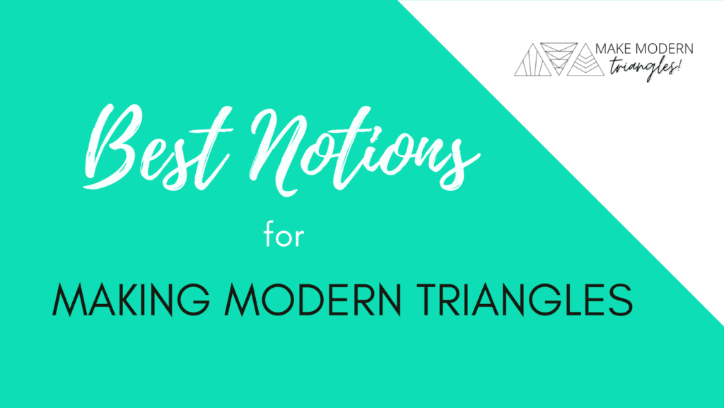 The Best notions for making modern triangle 