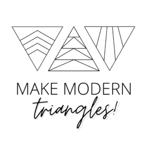 Make Modern Triangles Logo