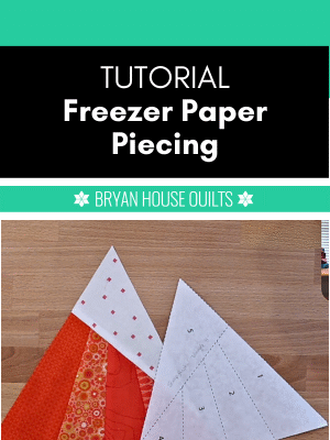 Freezer Paper Piecing {Tutorial}