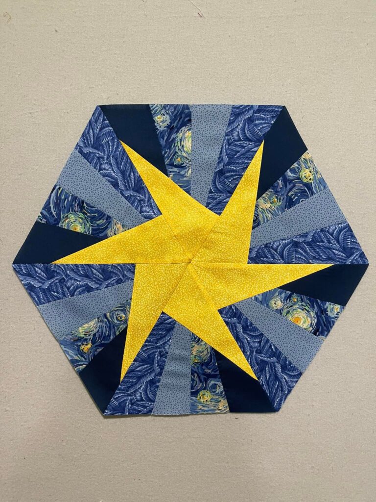 Block 49 with yellow and blue pieces.