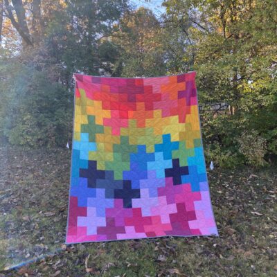 New Rainbow Plus Quilt Version 2.0