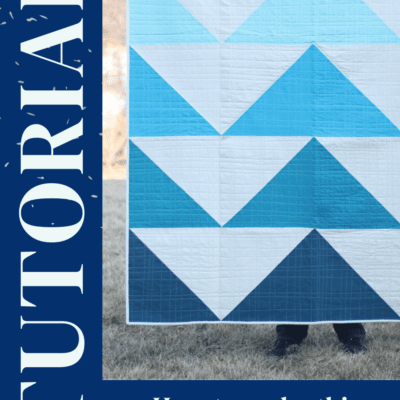 Big Quilt Block Tutorial – Big Geese Quilt