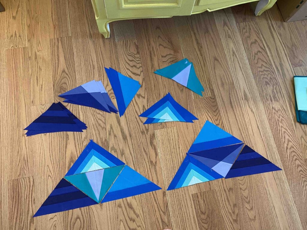 Big Geese with Modern Triangle Idea