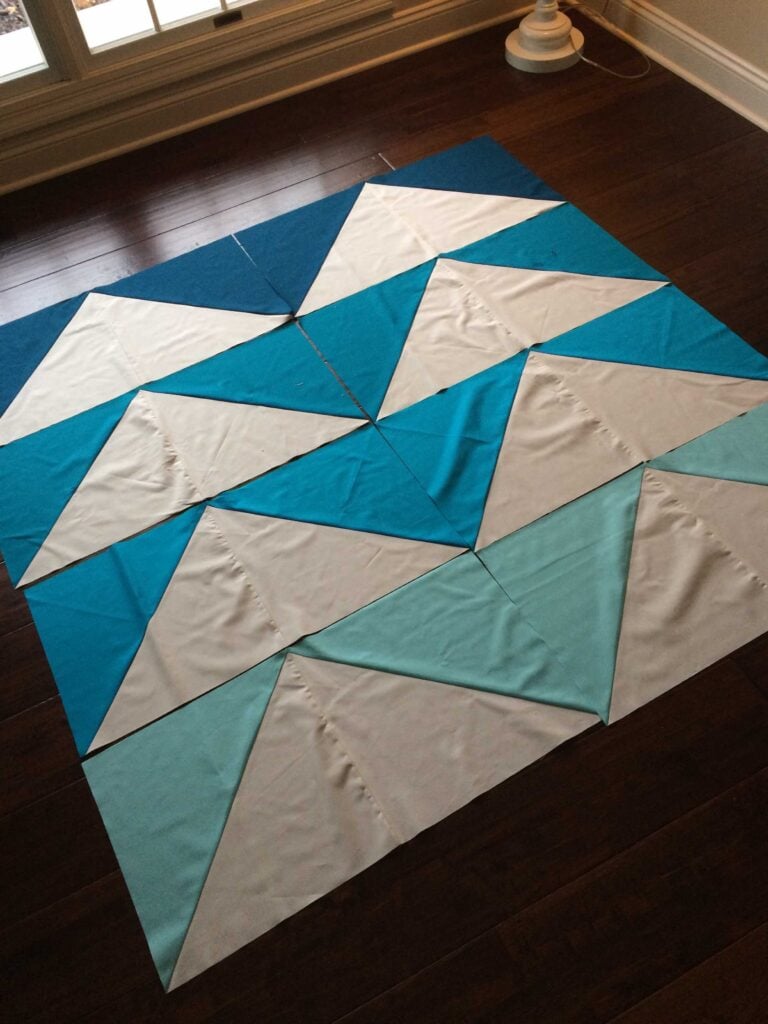 Big Quilt Block Tutorial - Big Geese Quilt