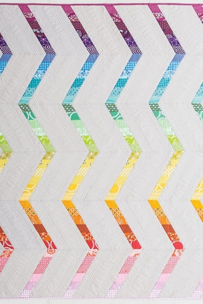 Rainbow color scheme for quilts