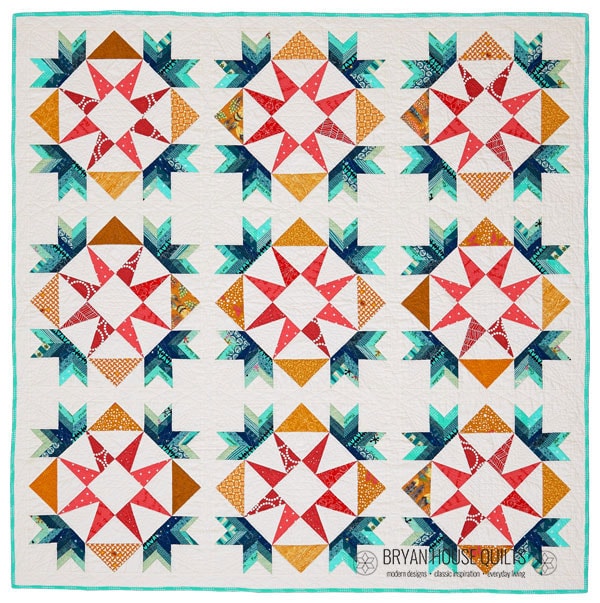 Bright quilt