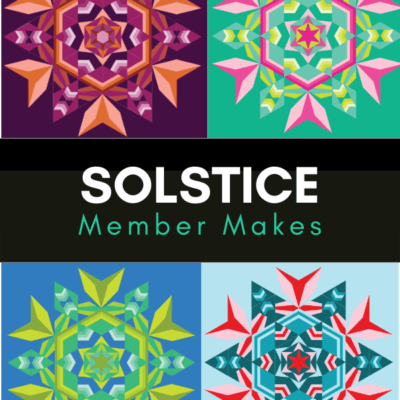 Block of the Month Quilt: Solstice