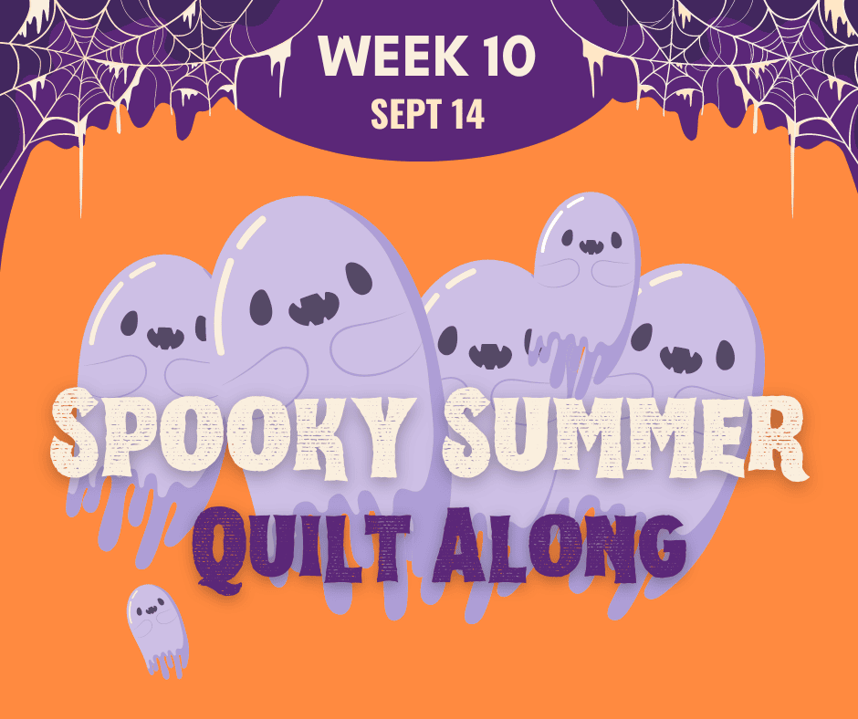 Week 10 Spooky Summer Quilt Along