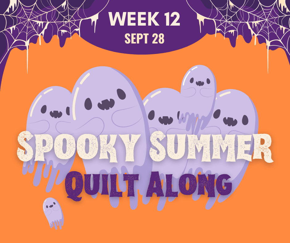 Week 12 Spooky Summer Quilt Along