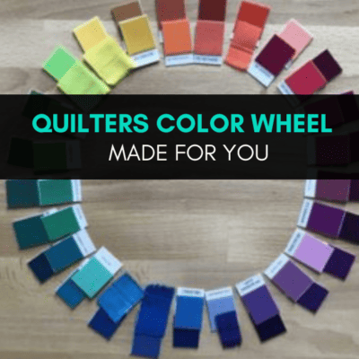 Quilters Color Wheel Made Just for You