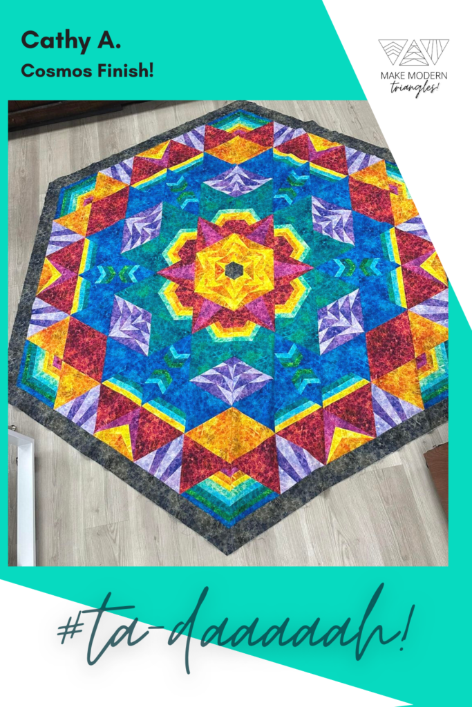 Member Cathy A. shares her quilt finishes and progress.