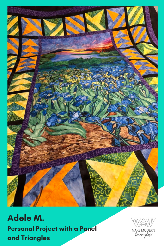 Adele M. shares her quilt finish.