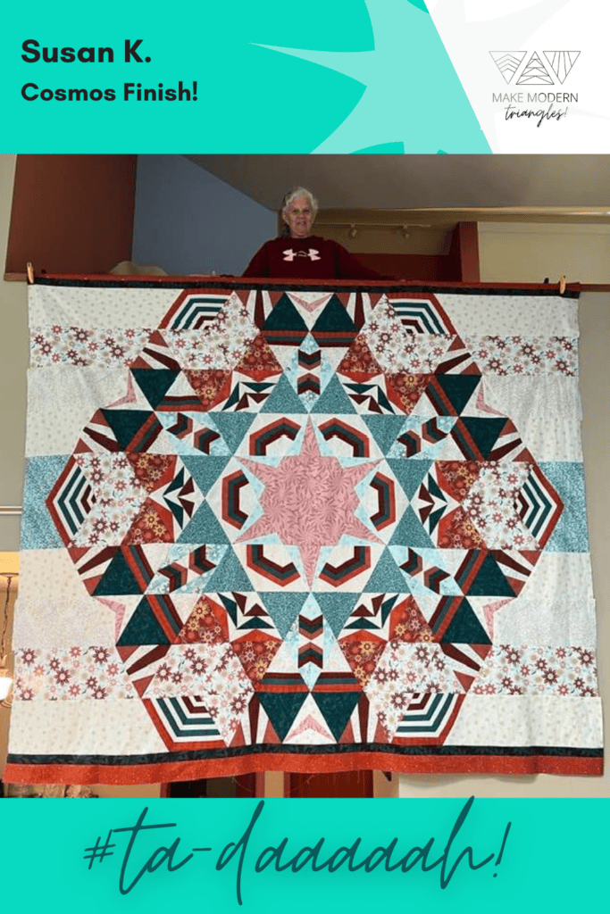 Member Susan K. shares her quilt finishes and progress.