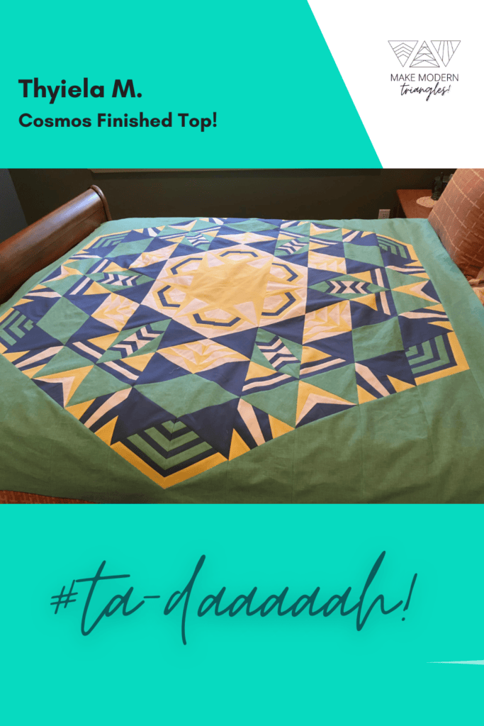 Member Thyiela M. shares her quilt finishes and progress.