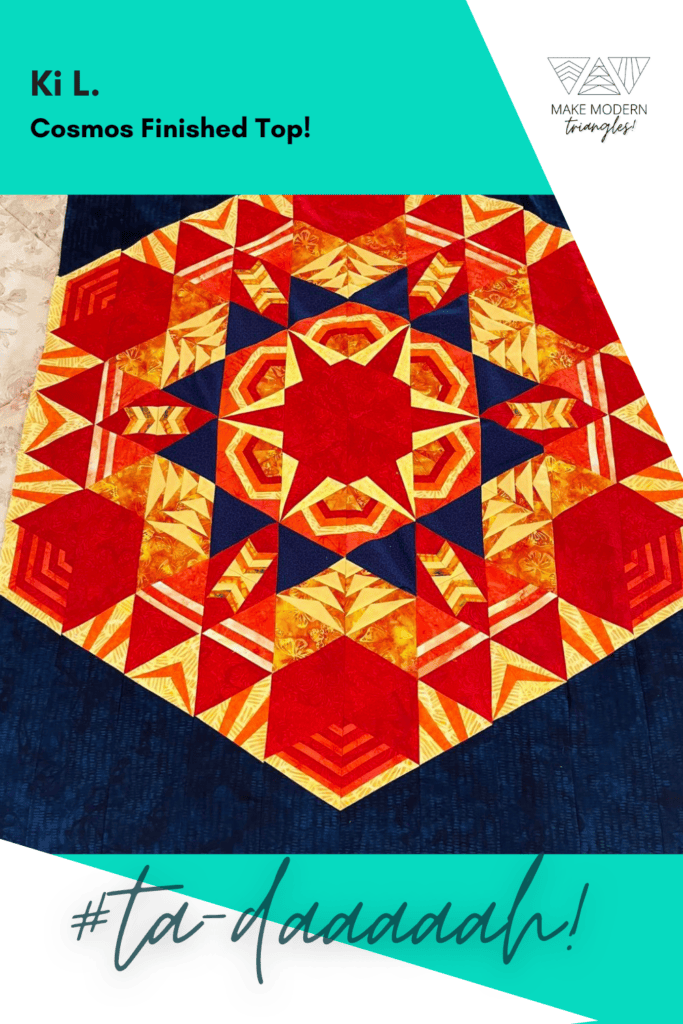 Member Ki L. shares her quilt finishes and progress.