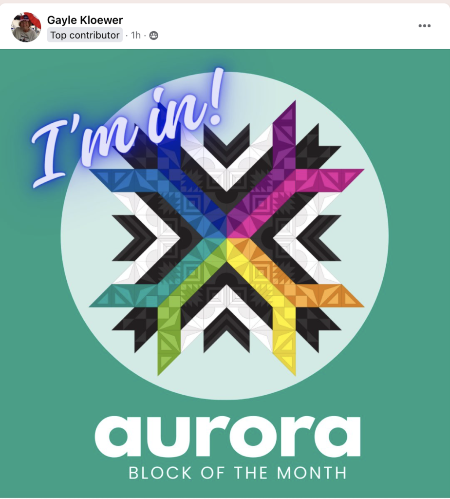 Members social media pin for Aurora BOM.