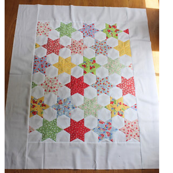 Traditional hexagon quilts