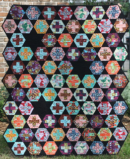 Hexy Plus hexagon quilts