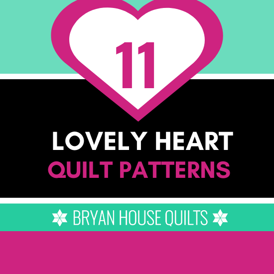 11 Lovely Heart Quilt Patterns