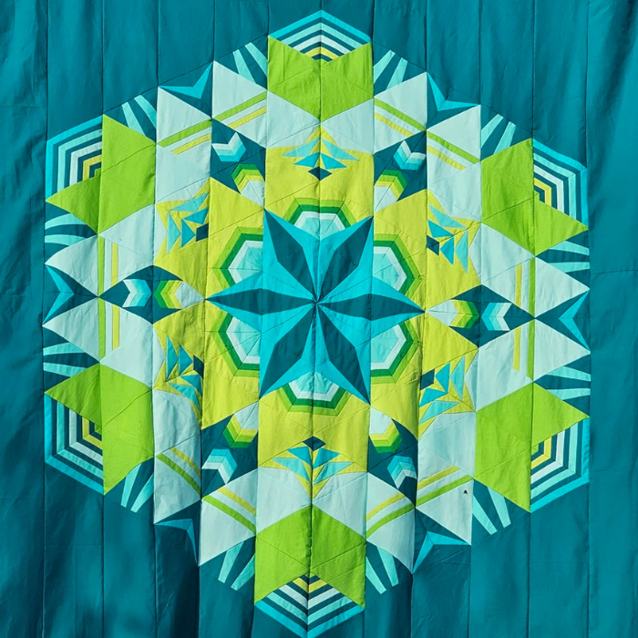 Cosmos BOM quilt