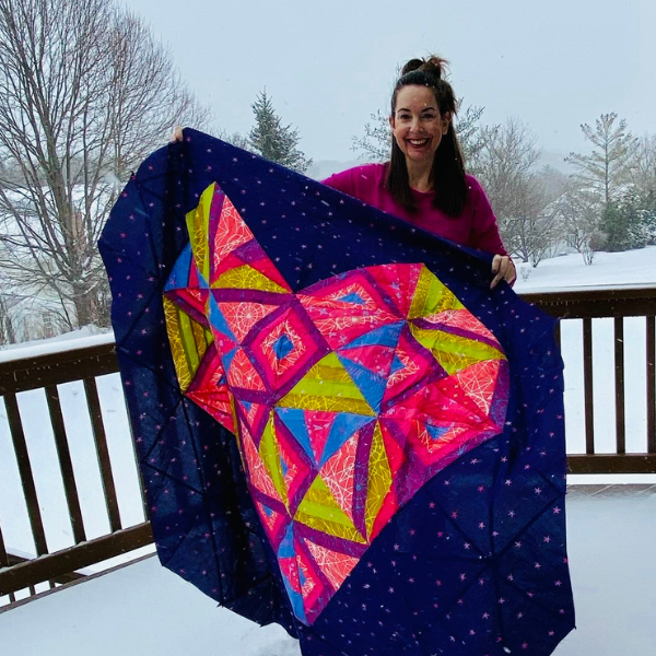 Cora's heart quilt pattern 