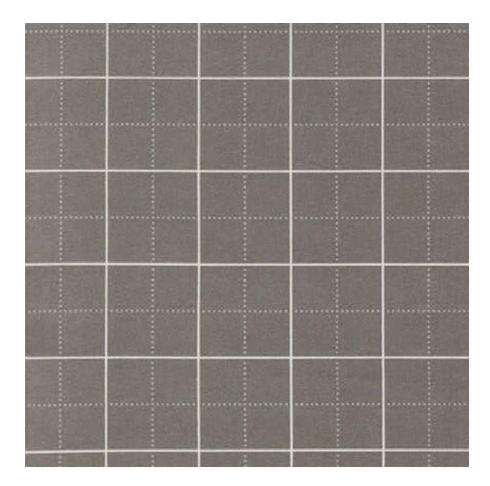 Robert Kaufman, gray flannel gridded fabric by the yard, 54 inches wide.