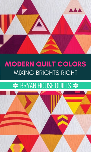 Modern quilt colors mixing brights right graphic