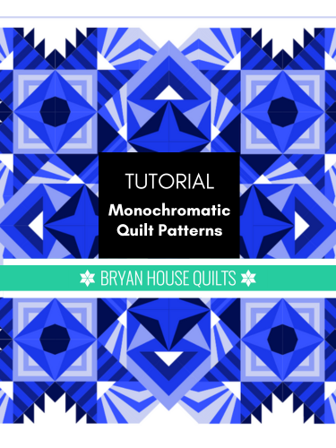 Monochromatic Quilt Patterns: How-to Color Guide