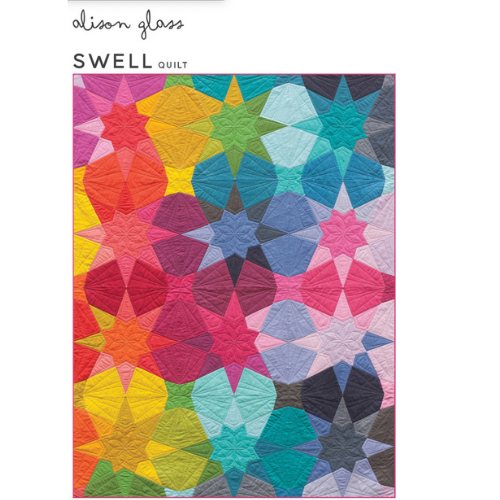 Add a fabric pattern to a fabric bundle to make the perfect presents for quilters. Swell quilt pattern.