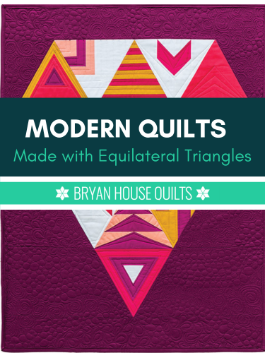 Featured Image Modern Quilts Made with Equilateral Triangles