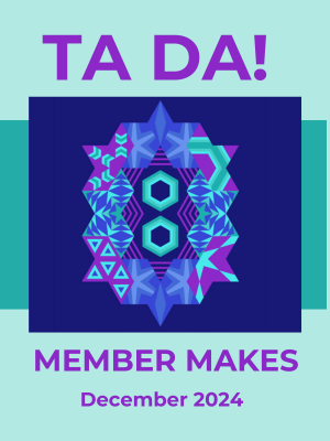 Ta Da Member Makes Title Graphic